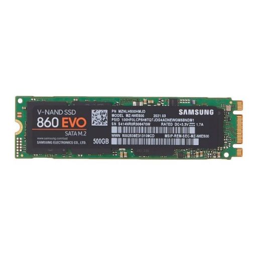 تصویر  اس اس دی اینترنال سامسونگ M2 EVO860 ظرفیت 500 گیگابایت
