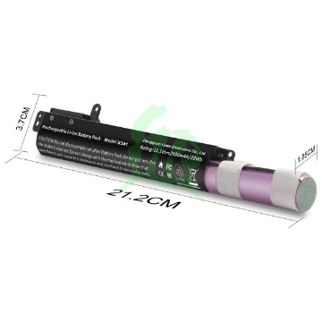 تصویر  باتری 3 سلولی لپ تاپ ایسوس X507 (A31N1719)