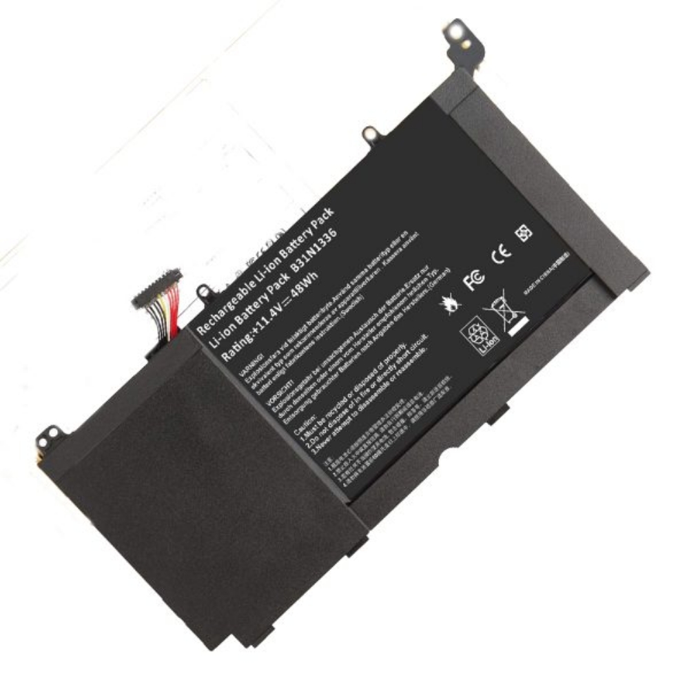 تصویر  باتری 4 سلولی لپ تاپ ایسوس TAICHI 31 C41 (TAICHI31)