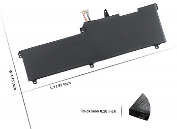 تصویر  باتری 4 سلولی لپ تاپ ایسوس GL702 (C41N1541)