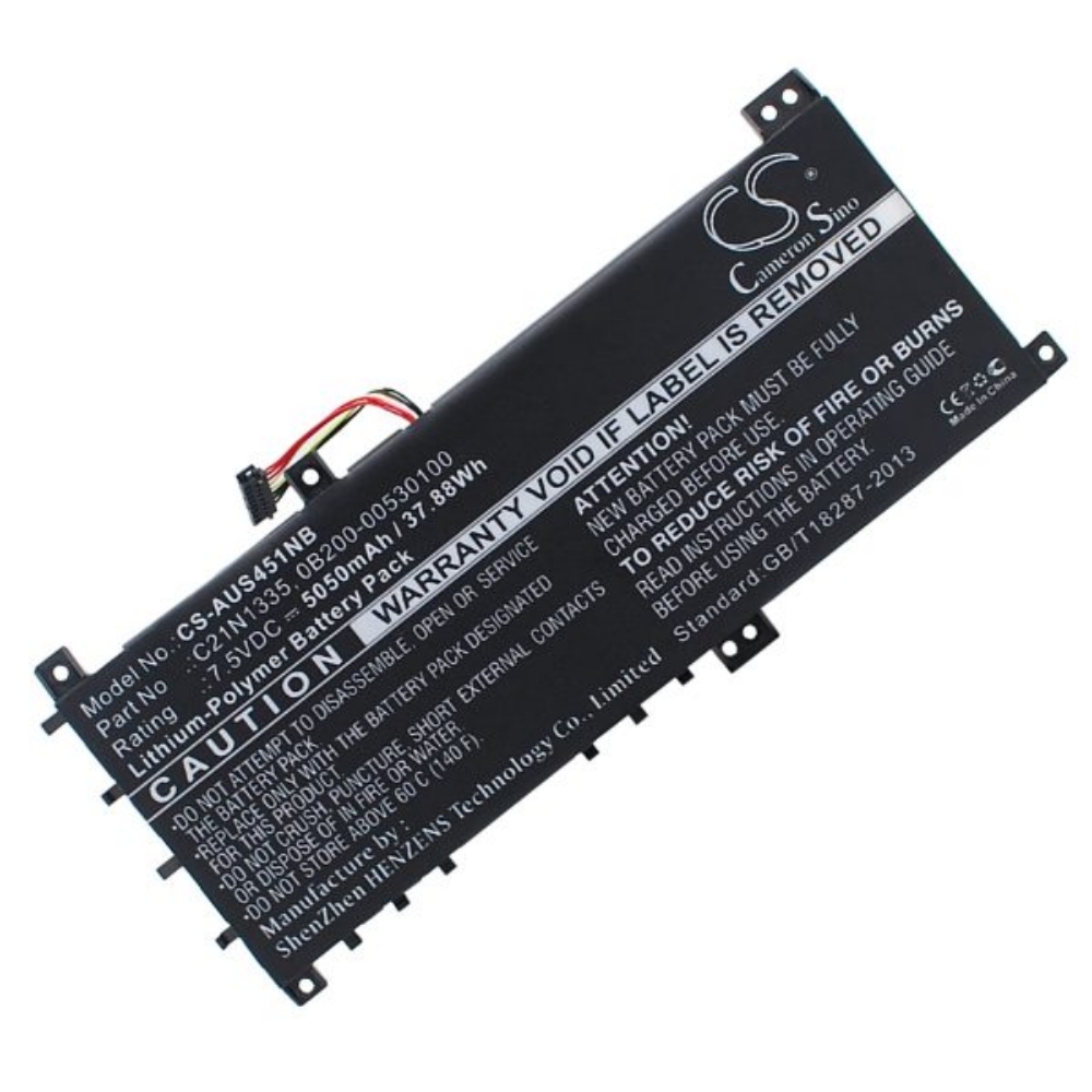 تصویر  باتری 4 سلولی لپ تاپ ایسوس S451 (C21N1335)