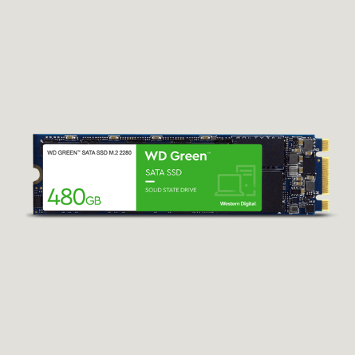 اس اس دی وسترن دیجیتال مدل WD GREEN M.2 ظرفیت 480 گیگابایت