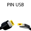 آداپتور لپ تاپ لنوو 20 ولت 3.25 آمپر  USB PIN مدل Lenovo ADLX65NLC3A