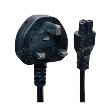 کابل برق ۳ پین پاور فیوز دار