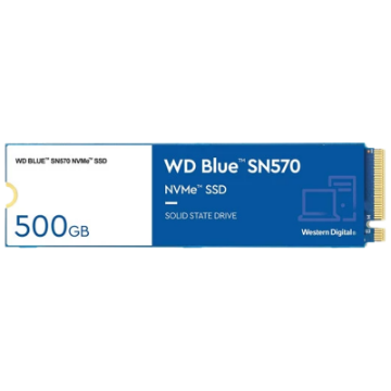 تصویر  اس اس دی اینترنال وسترن دیجیتال Blue SN570 M.2 NVMe  با ظرفیت 500 گیگابایت