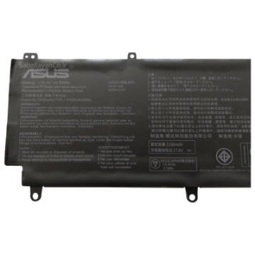 تصویر  باتری 4 سلولی لپ تاپ ایسوس ROG Zephyrus GX531 (C41N1805)