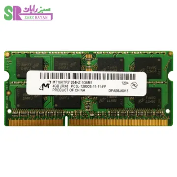 رم لپ‌تاپ میکرون ۴ گیگابایت DDR3L 1600