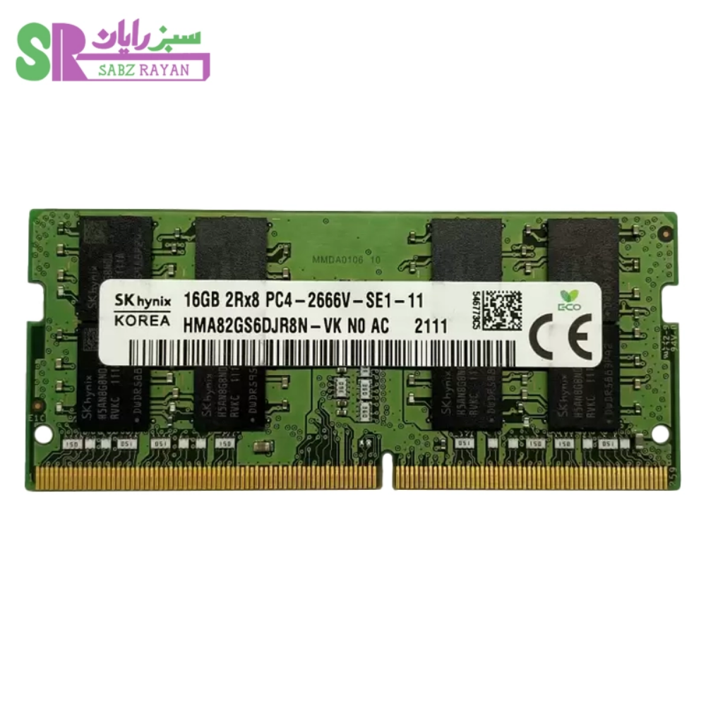 رم لپ‌تاپ هاینیکس ۱۶ گیگابایت DDR4 2666