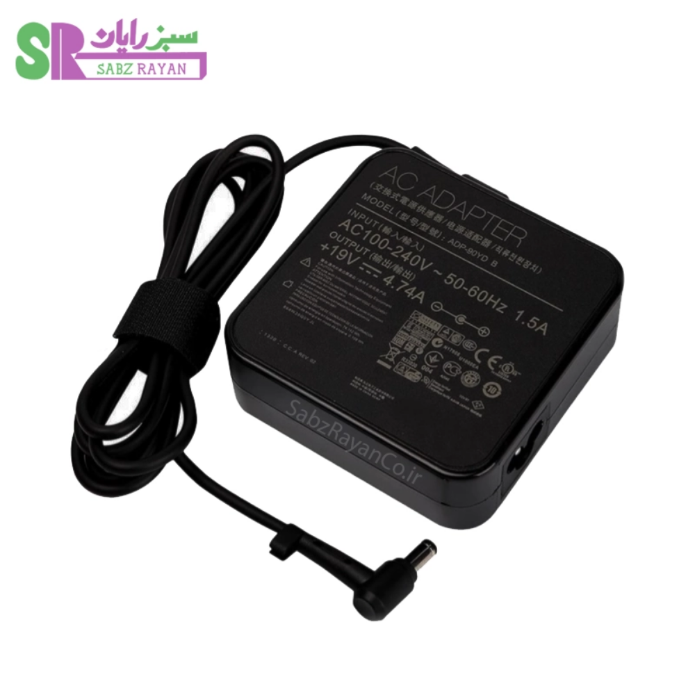 شارژر اصلی ایسوس 19V 4.74A باریک