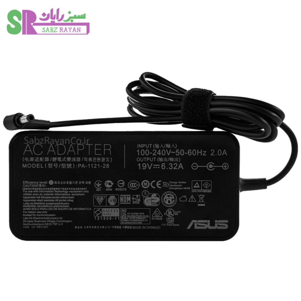 شارژر اصلی ایسوس 19V 6.32A