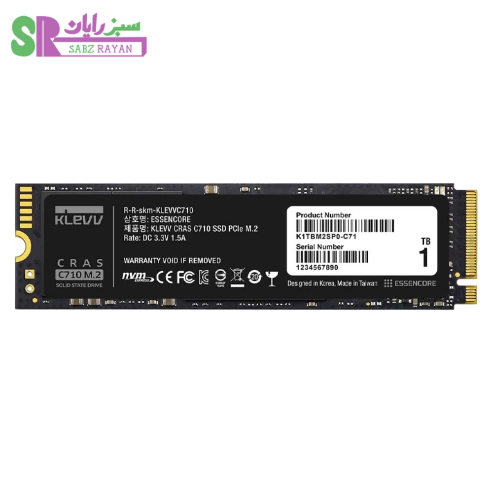 اس اس دی M.2 NVMe کلو CRAS C710 1TB