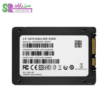 اس اس دی ای دیتا SU650 120GB