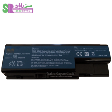 باتری 6 سلولی لپ‌تاپ ایسر Aspire 5520 AS07B31