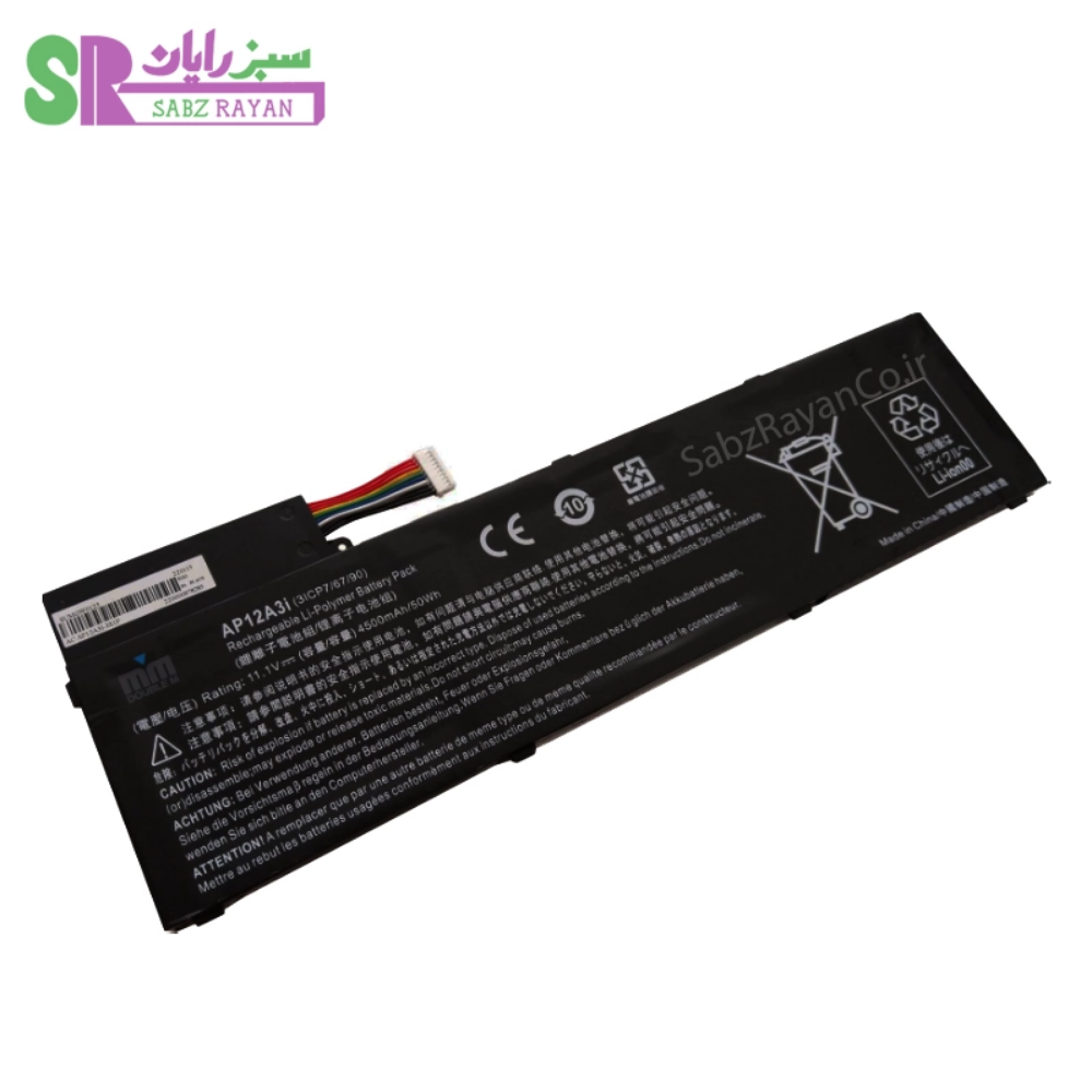 باتری 6 سلولی لپ‌تاپ ایسر Aspire M3-481
