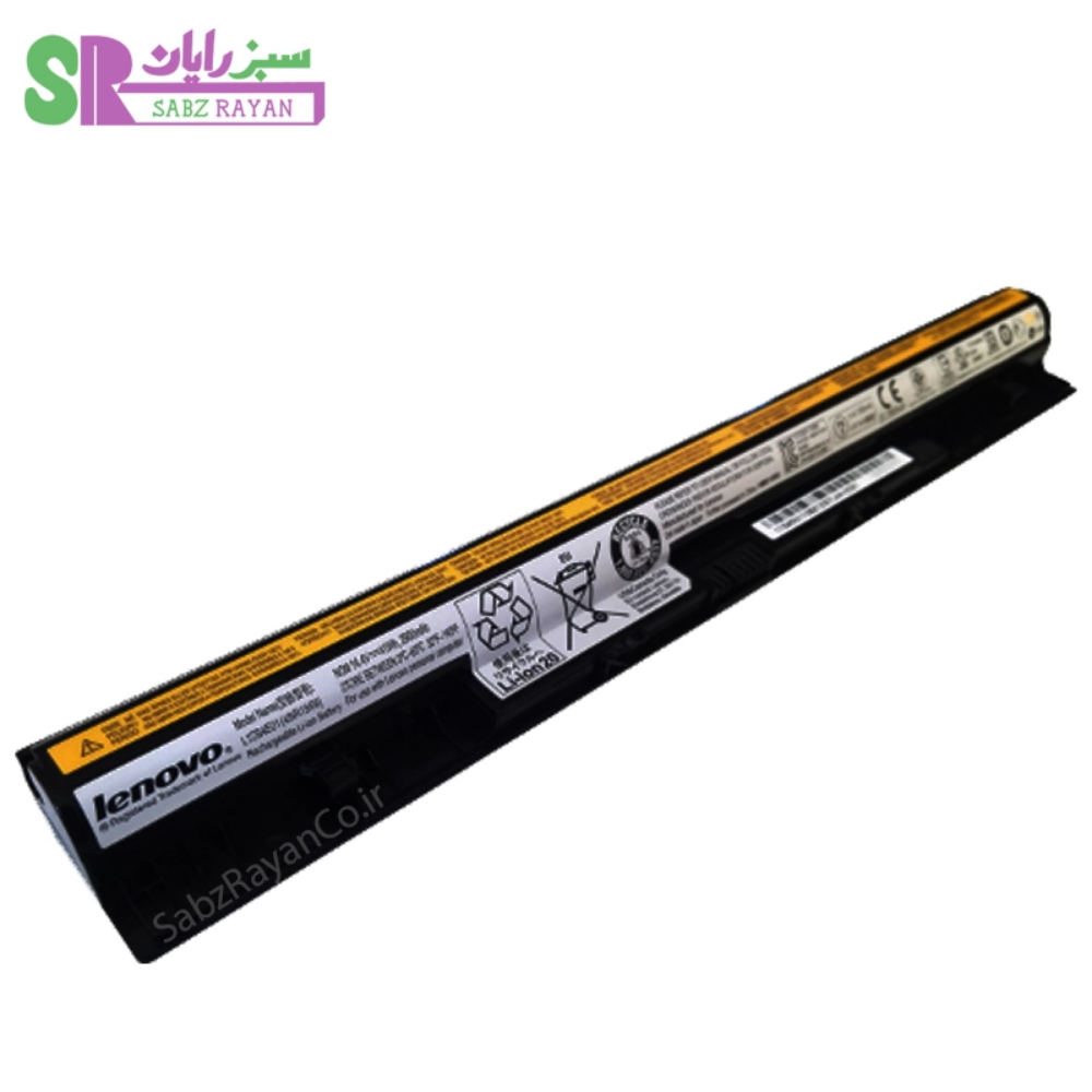 باتری 4 سلولی لپ‌تاپ لنوو G400S L12M4E01