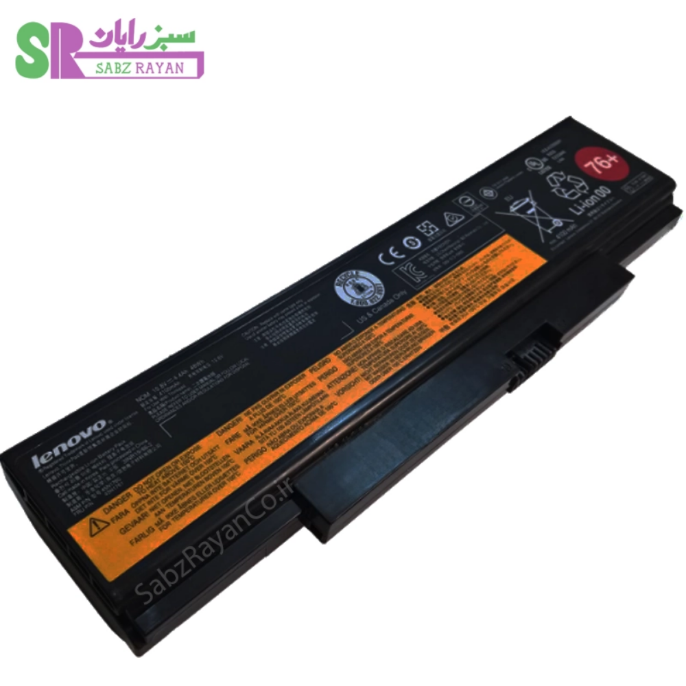 باتری 6 سلولی لپ‌تاپ لنوو E550 45N1763