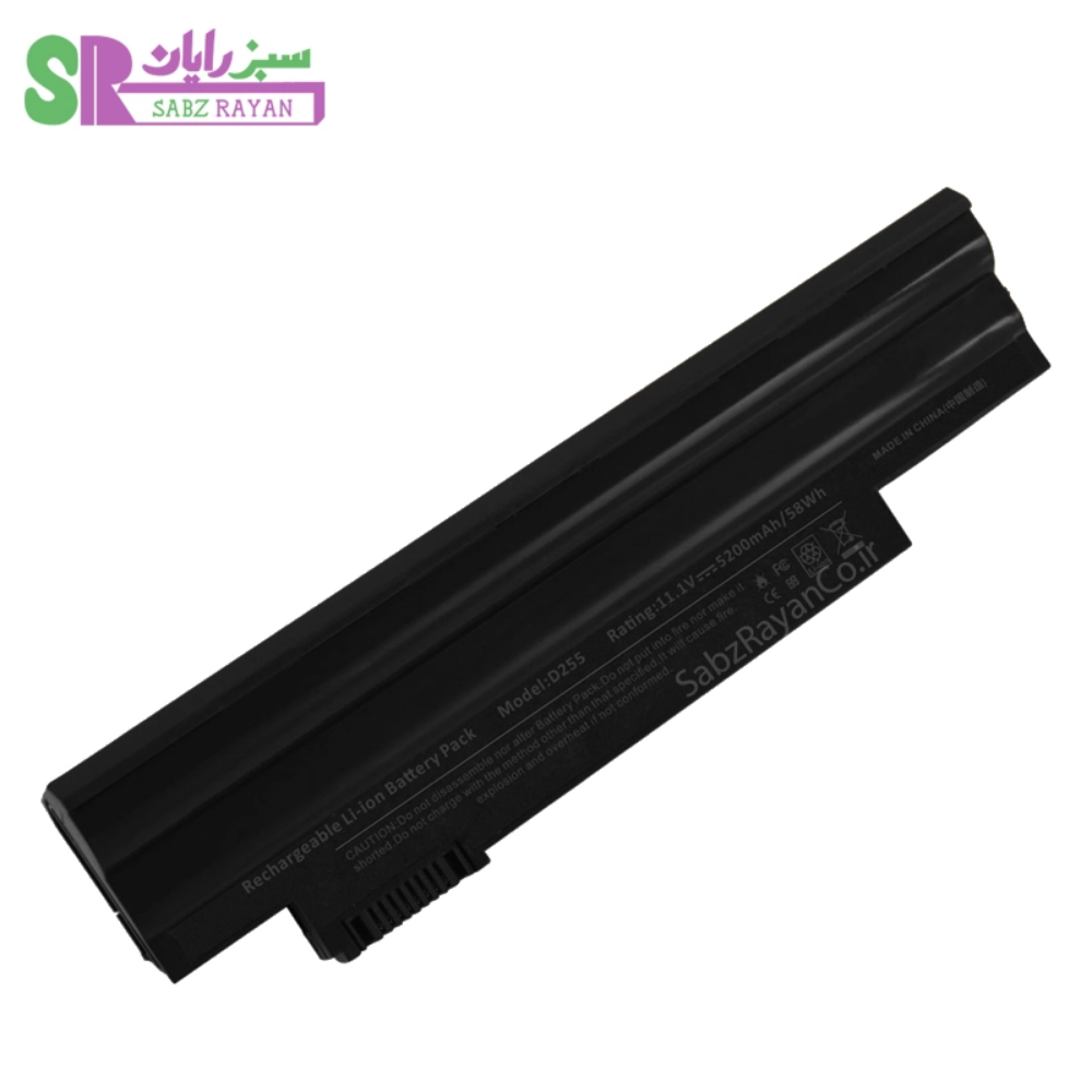 باتری 4 سلولی لپ‌تاپ ایسر Aspire One D260 AL10B31