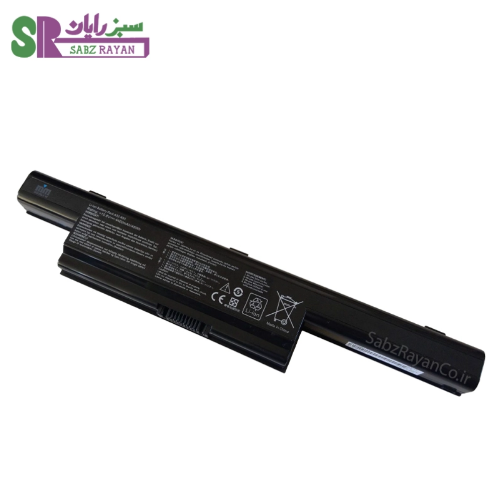باتری 6 سلولی لپ‌تاپ ایسوس K93 A32-K93