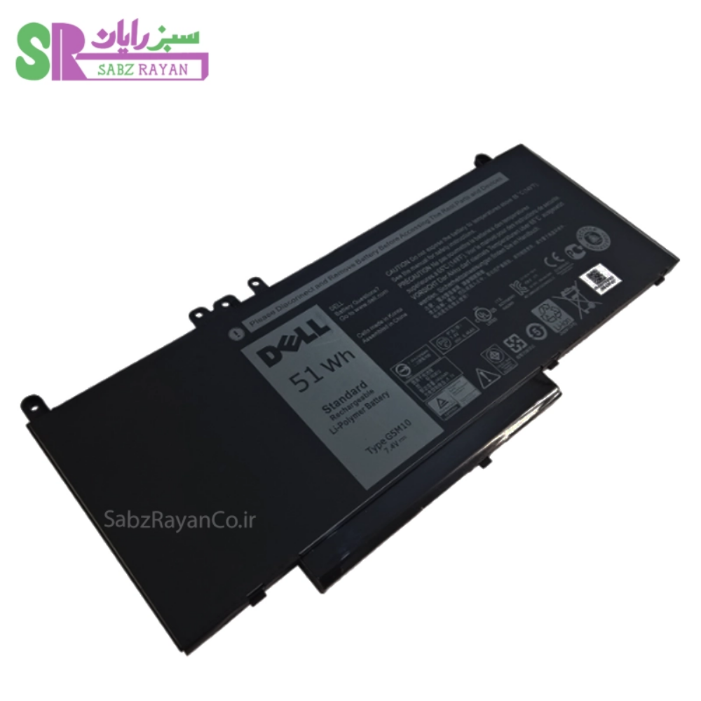 باتری 4 سلولی لپ‌تاپ دل Latitude E5450 WYJC2