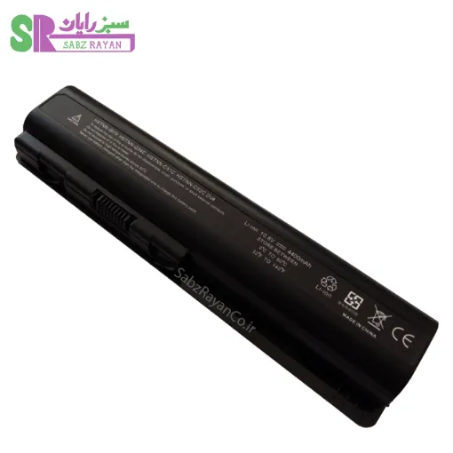 باتری 6 سلولی لپ‌تاپ اچ پی DV4-1000 EV06