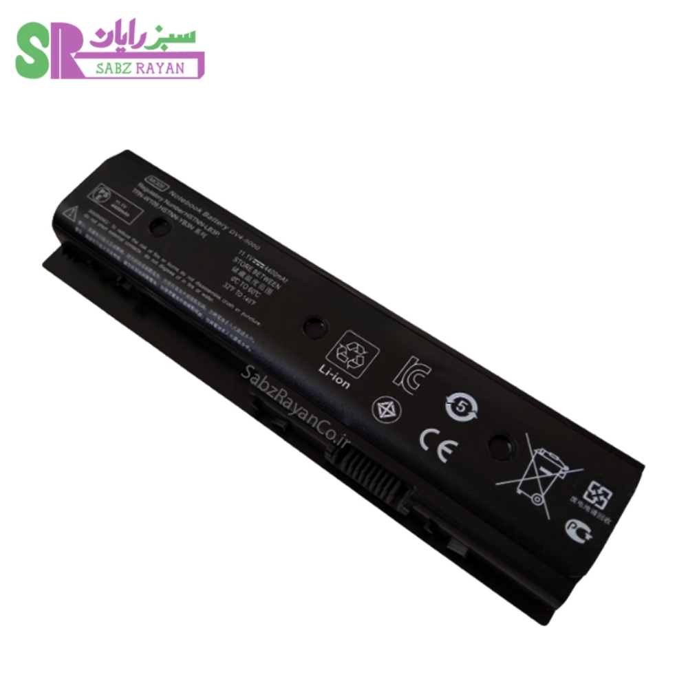 باتری 6 سلولی لپ‌تاپ اچ پی DV7 MO06