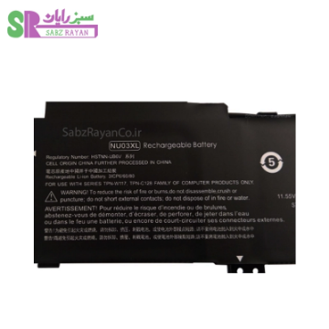 باتری 3 سلولی لپ‌تاپ اچ پی Pavilion 11 X360 NU03XL