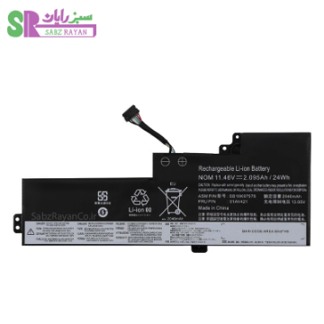 باتری 3 سلولی لپ‌تاپ لنوو ThinkPad T470 01AV420