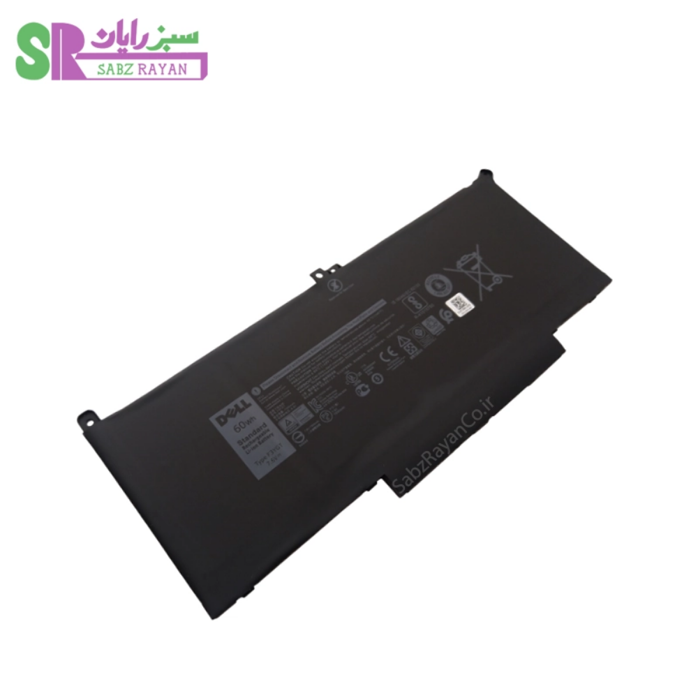 باتری 4 سلولی لپ‌تاپ دل Latitude 7380 F3YGT