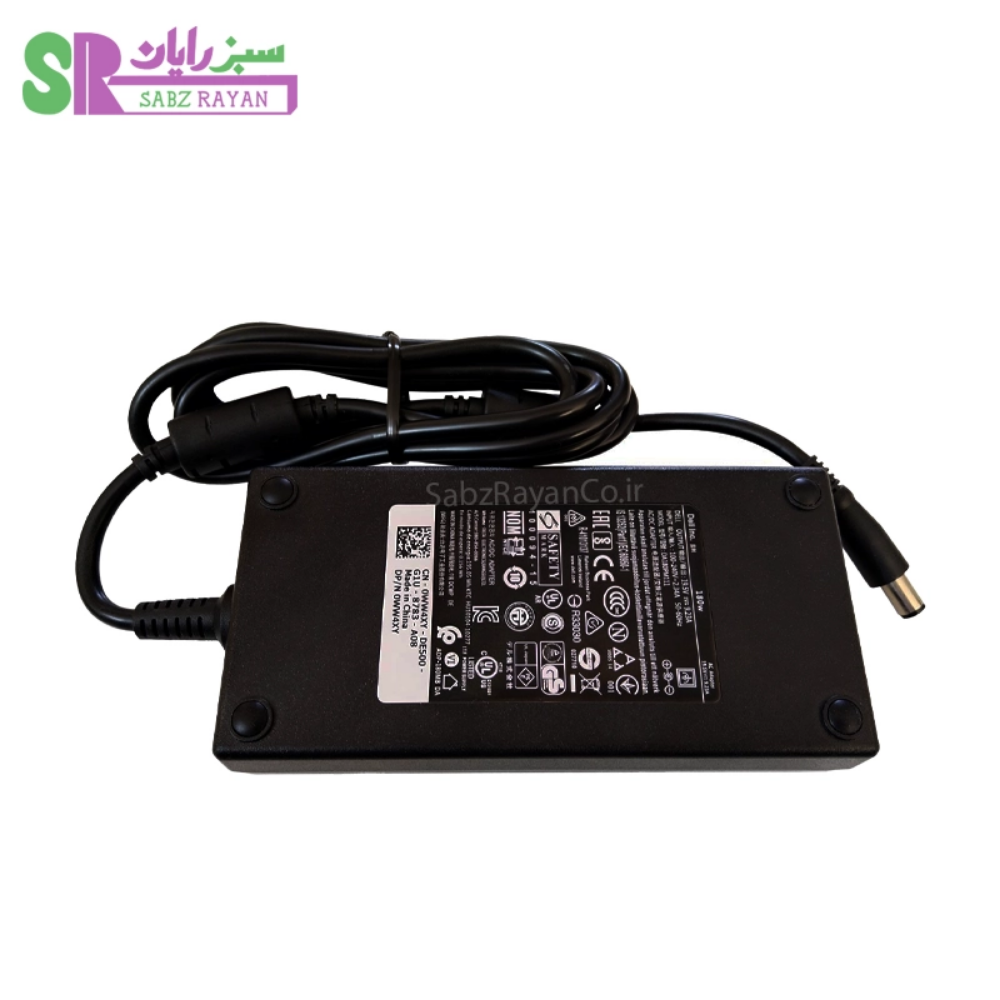 آداپتور لپ تاپ دل 19.5 ولت 9.23 آمپر